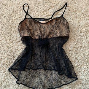 Amazing Vintage Authentic Chanel Lace Blouse